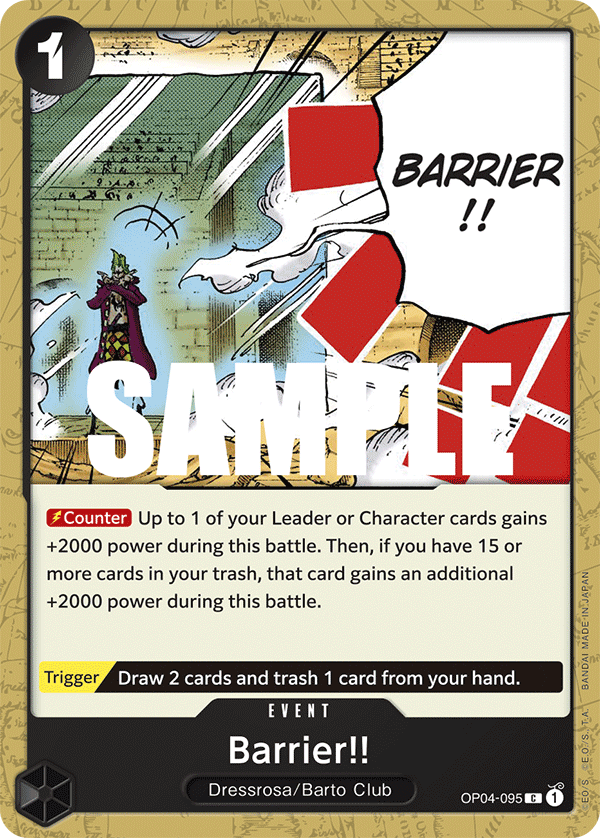 Barrier!! (Premium Card Collection -Best Selection Vol. 2-)