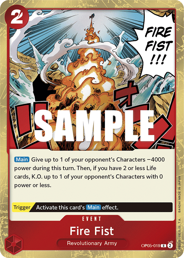 Fire Fist (Premium Card Collection -Best Selection Vol. 2-)
