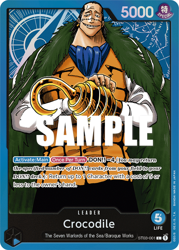 Crocodile (Premium Card Collection -Leader Collection-)