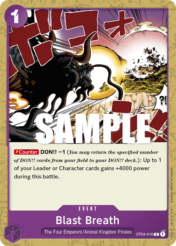 Blast Breath (Premium Card Collection -Best Selection Vol. 1-)