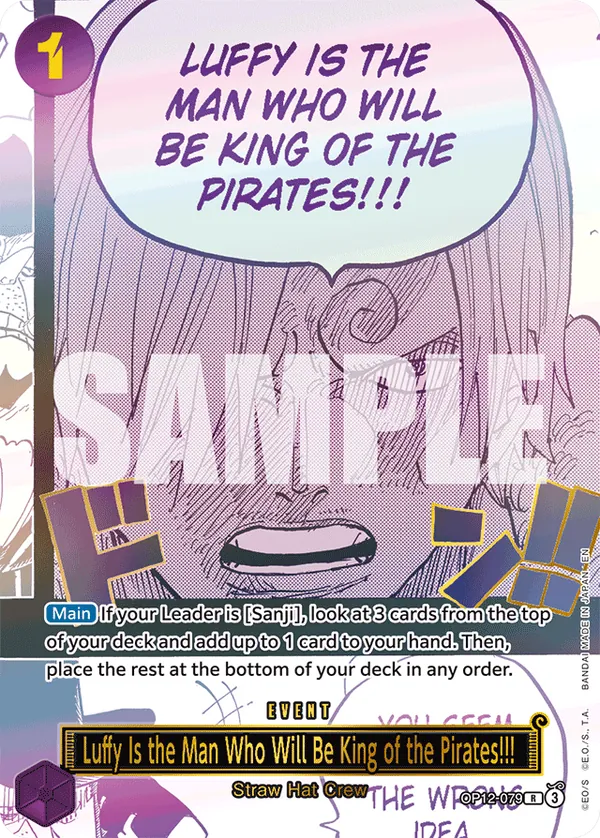 Luffy Is the Man Who Will Be King of the Pirates!!!
