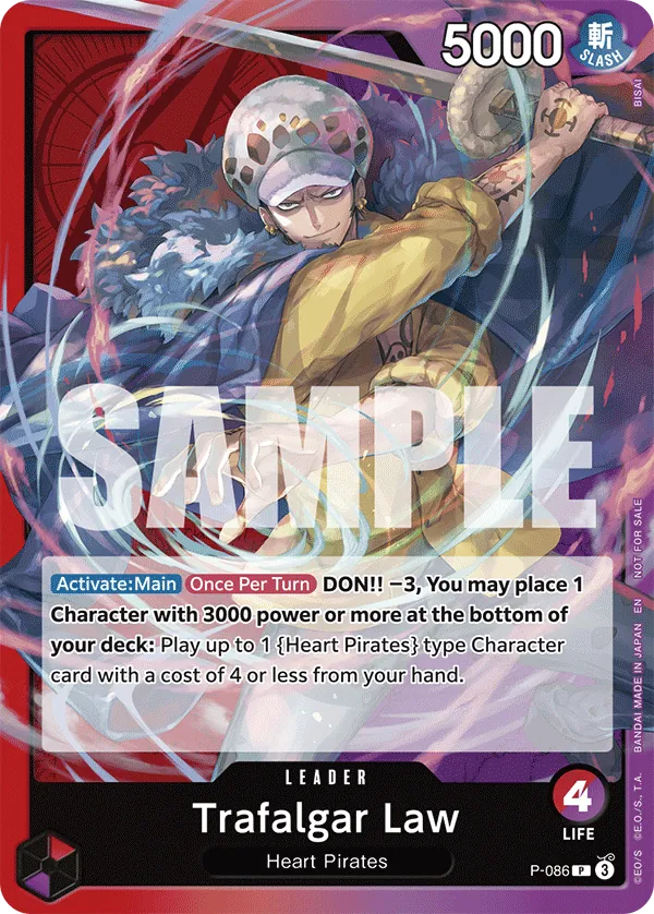 Trafalgar Law (OP10 Release Event)