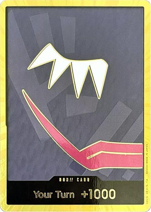 DON!! Card (Rosinante) (Gold)
