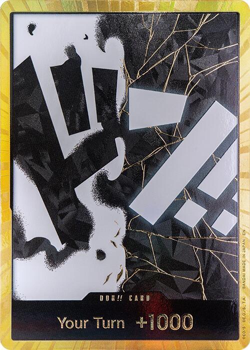DON!! Card (Teach) (Gold)