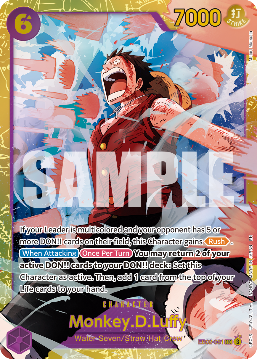Monkey.D.Luffy - EB02-061 (Reprint)