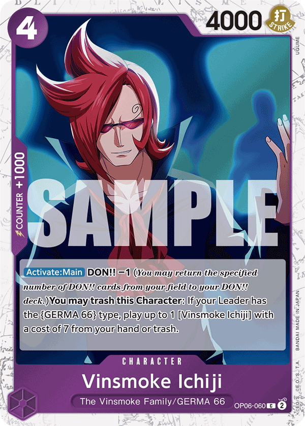 Vinsmoke Ichiji (OP06-060) (Jolly Roger Foil)