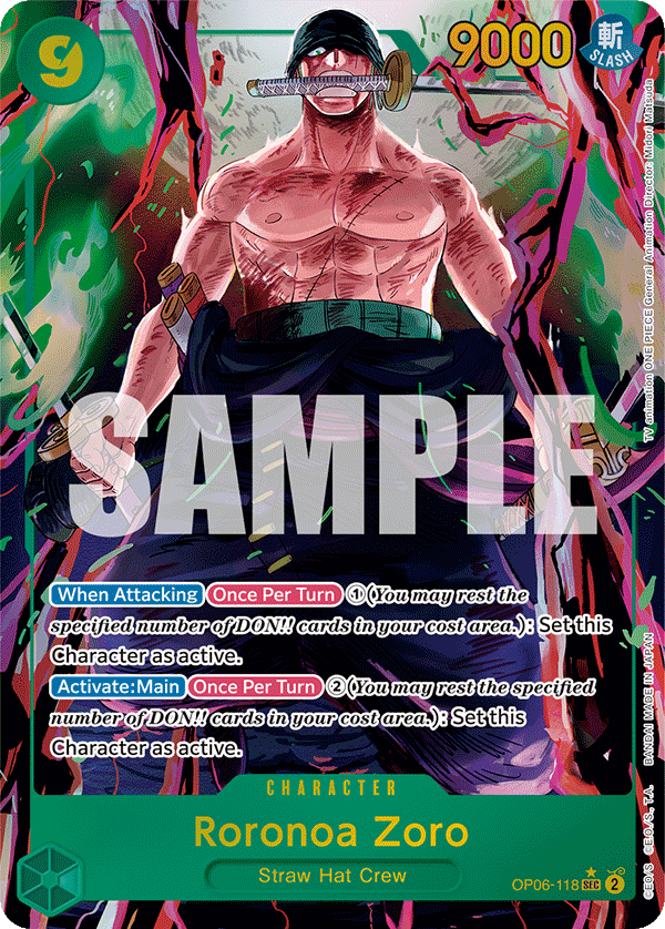 Roronoa Zoro (Alternate Art)