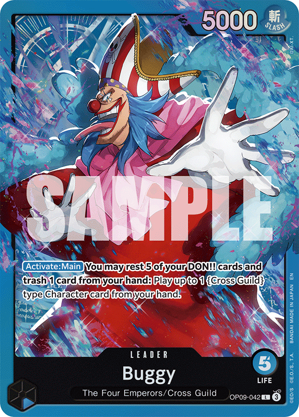 Starter Deck 25: BLUE Buggy chase card