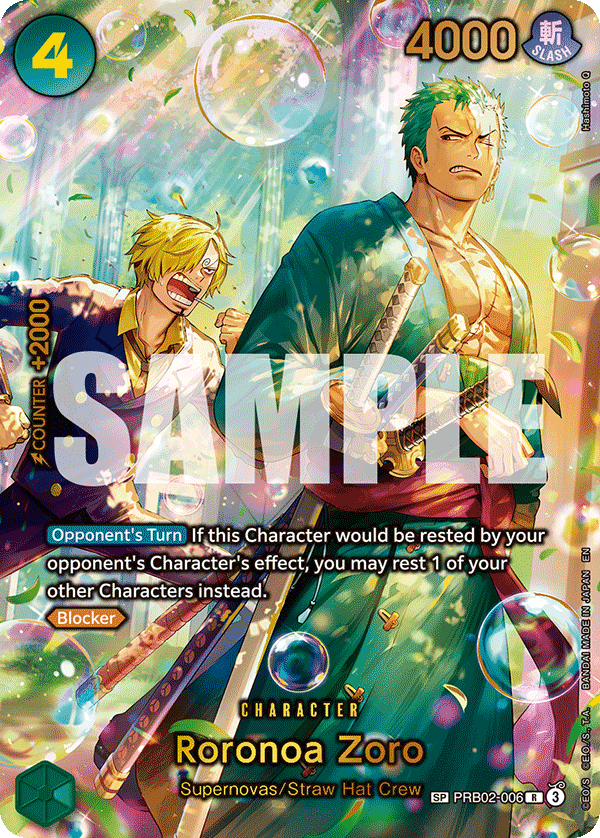 Roronoa Zoro - PRB02-006 (SP)