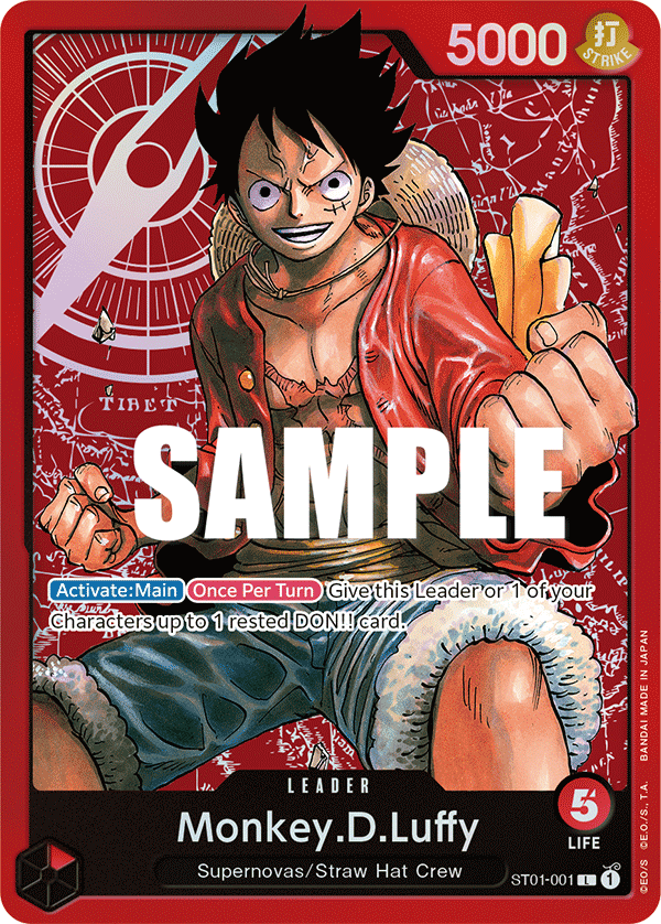 Starter Deck 1: Straw Hat Crew chase card