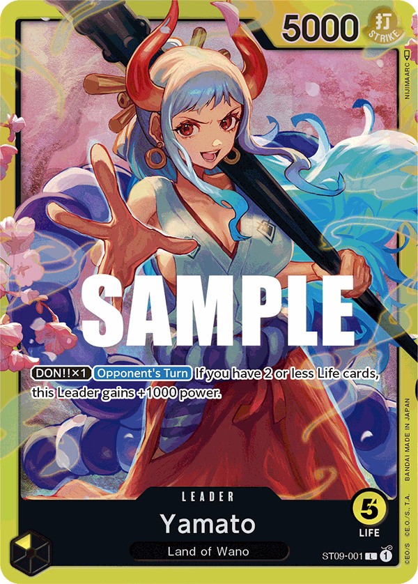 Starter Deck 9: Yamato chase card